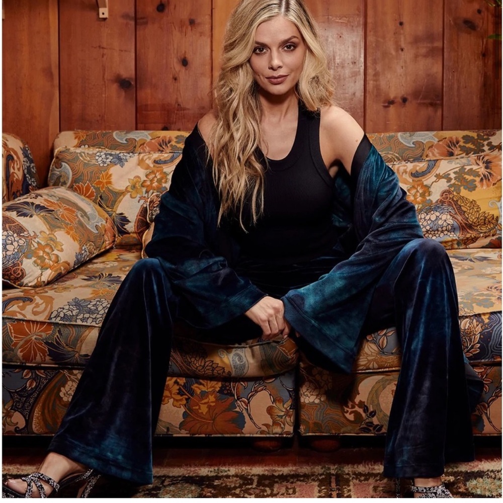 Jessica Simpson Evie Kimono in Black Tie Dye NWT